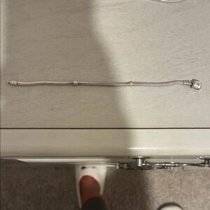 Pandora Elegant Silver Bracelet 19 inches